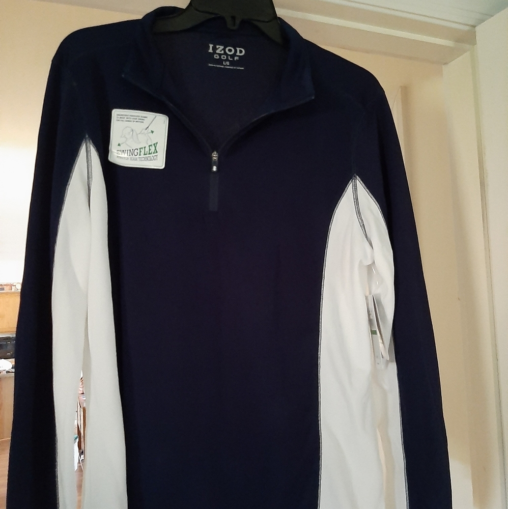Womens Izod Golf 1/4 zip sweatshirt size Large NWT